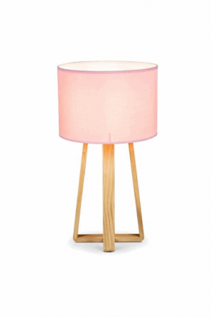 Casă, Grădină & Bricolaj - Lampa de masa, lemn natural, Lanterfant® Femke, h 49,5 cm