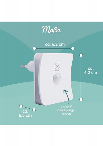 Lampă de Noapte cu Senzor de Mișcare, pentru camera copiilor, BEARTOP - 29Q7 [1]