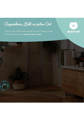 Lampă de Noapte cu Senzor de Mișcare, pentru camera copiilor, BEARTOP - 29Q7 [5]