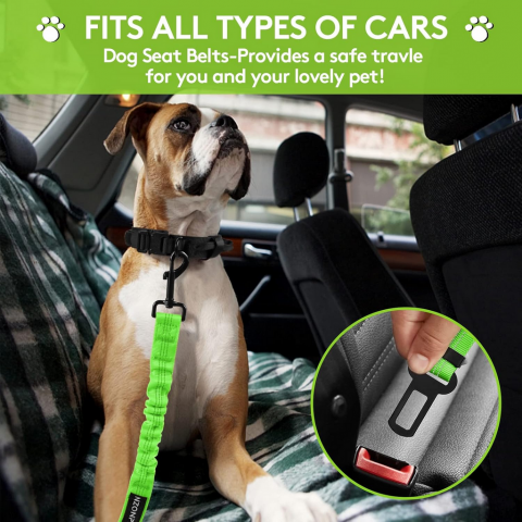 Lesa pentru caini sau pisici, centura de siguranta pentru masina, 53-69 cm [1]