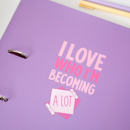 Mapa documente, I love who i”m becoming a lot, Carton, 27 x 32 cm [3]