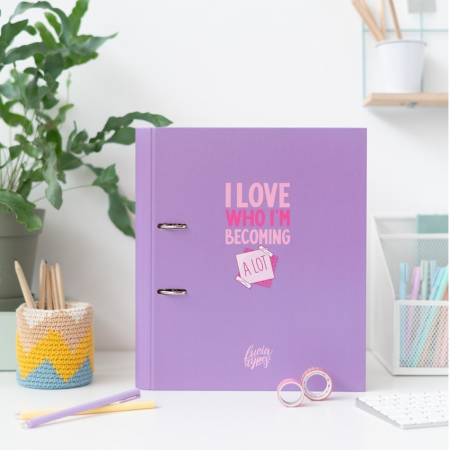 Mapa documente, I love who i”m becoming a lot, Carton, 27 x 32 cm [1]