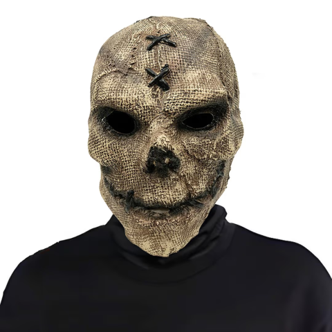 Costume Carnaval - masca-halloween-horror-latex-sac-panza-design-infricosator