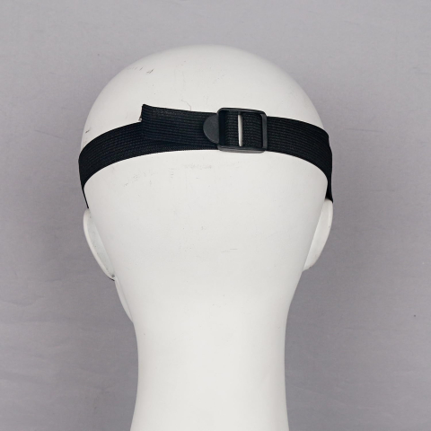 Masca neagra pentru ochi cu prindere elastica pentru bal mascat. [5]