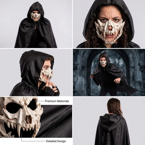 masca-schelet-halloween-cu-gluga-craniu-animal-colti-cosplay [3]