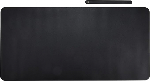Mouse Pad și Protecție Birou OfficeWorld Range, Piele Ecologică & Plută, 80 x 40 cm, Față Dublă [2]