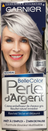 Nuantator de par Garnier Belle Color, Cu ulei de germeni de grau, Gri Perlat, 115 gr [0]