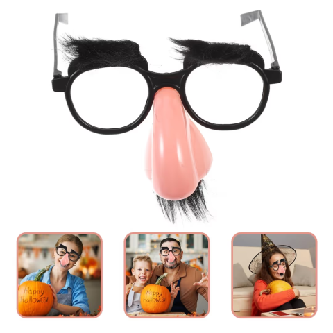 ochelari-deghizare-halloween-nas-mare-mustata-falsa [2]