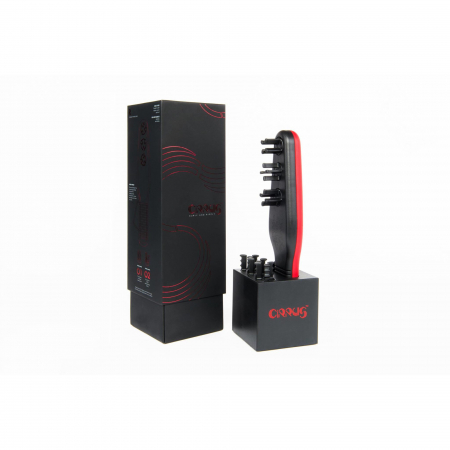 Îngrijire Personală & Cosmetice - Ondulator de valuri si bucle fara electricitate, Cirrus, Cu clapeta, negru