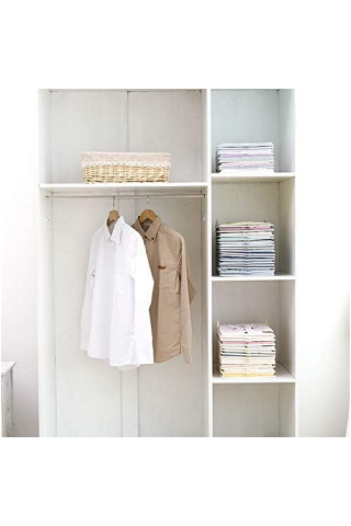 Organizator pentru dulap, Organicer,  Set de 10, alb [2]