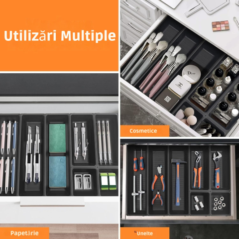 organizator-tacamuri-bucatarie-jehonn-sertar-7-compartimente-negru [5]