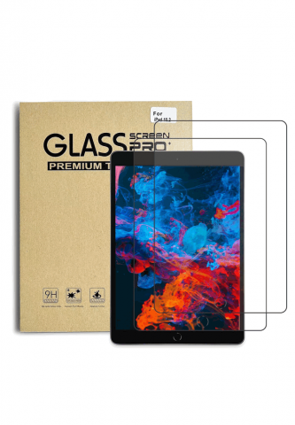 Huse, Folii & Accesorii Telefoane - Pachet 2 protectii de Ecran din Sticlă securizata pentru iPad 10.2 Inch, Abrity, L1PV
