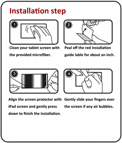 Pachet cu 2 protectii de Ecran din Sticlă Securizata pentru iPad Air 4/5 și iPad Pro 11 Inch, Abrity, 4LNZ [6]