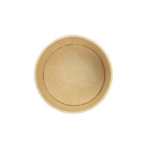 Pahare ecologice pentru înghețată, maro natur – 150 ml / 6 oz, 50 buc [2]