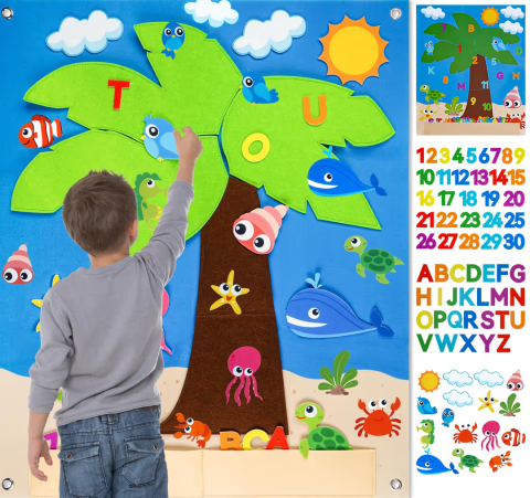 panou-educativ-fetru-ocean-alfabet-cifre-homewit-88-piese