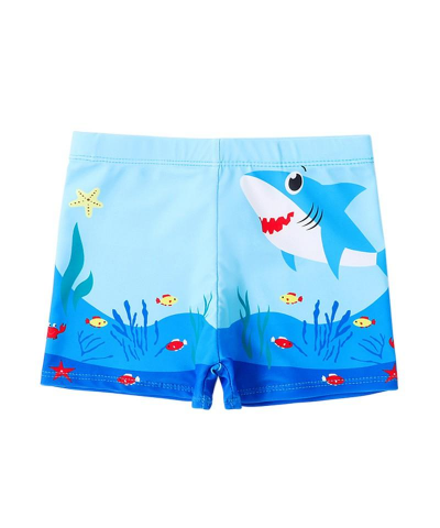 Îmbrăcăminte copii - Pantaloni Scurti de Baie Baieti, Rapida Uscare, Protectie Solara UPF 50+, Confortabili si Elastici, model rechin
