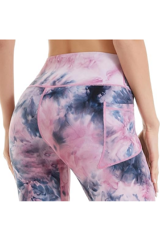 Pantaloni scurți sport damă cu talie înaltă și buzunare – Ideali pentru yoga, sală, alergare [1]