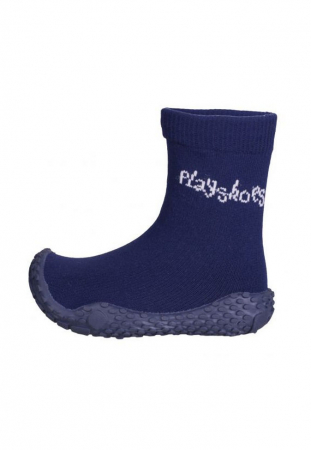 Îmbrăcăminte & Încălțăminte - Pantofi de apa copii, Playshoes, Anti-derapant, Cauciuc/Textil, bleumarin, 18-19