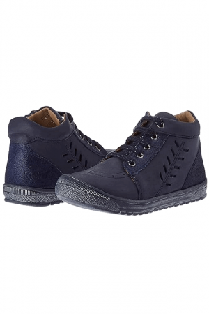 Pantofi din piele, Kickers Bilop, Bleumarin, 24 EU [1]