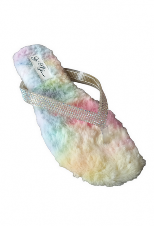 Papuci dama, So Me Paula, multicolor, marime 37 [1]