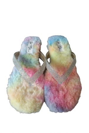 Papuci dama, So Me Paula, multicolor, marime 39 [1]