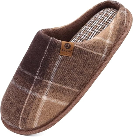 Bărbați - papuci-casa-barbati-ortopedici-maro-suport-arcada-oncai
