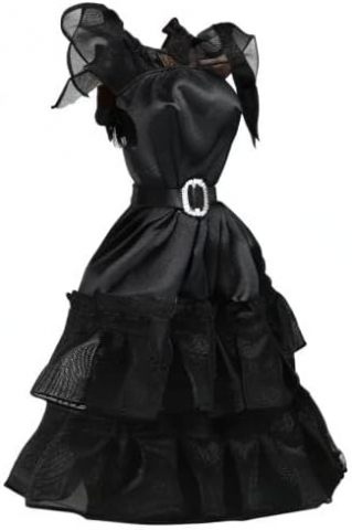 Păpușă Wednesday Addams, 30 cm, Ediție de Colecție Inspirată din The Addams Family, Rochie Elegantă de Bal [2]