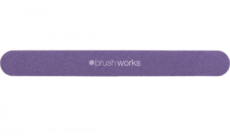 Pila de unghii profesionala Brushworks, dimensiune mare 18 cm, pentru unghii naturale si false, pedichiura si manichiura [1]