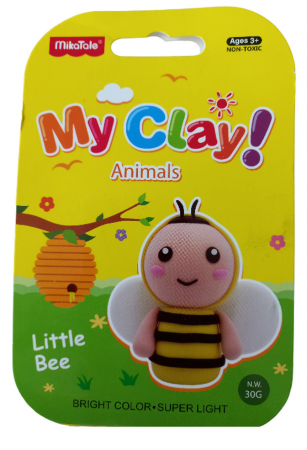 Rechizite, Birotică & Papetărie - Plastilina MikaTale, MyClay MK618bee, 30g