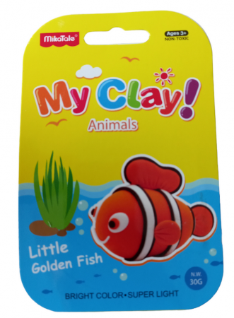 Rechizite, Birotică & Papetărie - Plastilina MikaTale, MyClay MK618fish, 30g
