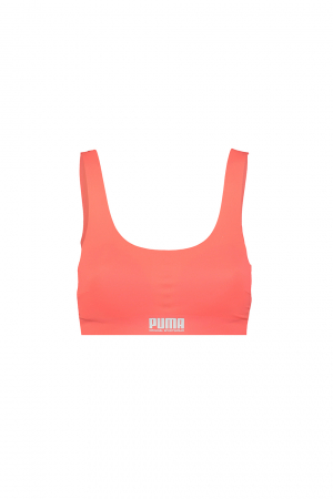 Lenjerii și Pijamale Femei - Puma, Bustiera cu imprimeu logo discret, Roz, XS