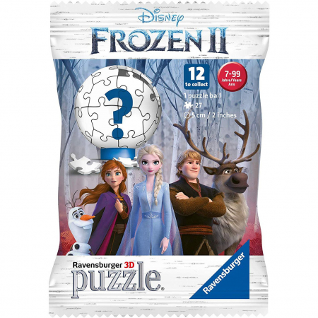 Jucării & Jocuri - Puzzle 3D Ravensburger - Blindpack Puzzle - Frozen, 27 piese (11682)