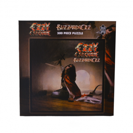 Jucării & Jocuri - Puzzle Ozzy Osbourne - Blizzard of Ozz, Rock Saws, 41× 41cm, 500 de piese, Carton