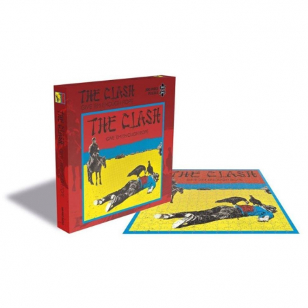 Jucării & Jocuri - Puzzle The Clash - Give 'em enough rope, Rock Saws, Carton, 37 x 37 cm, 500 piese
