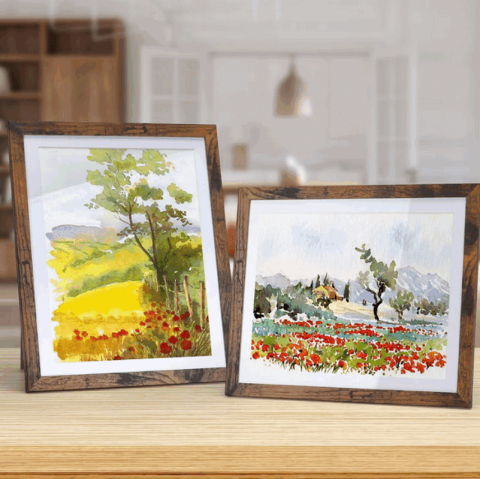 Ramă Foto Vasemouh Maro pentru Poze 20x25cm cu Passe-Partout sau 23x28cm Fără Passe-Partout, Expunere pe Perete sau Masă [1]