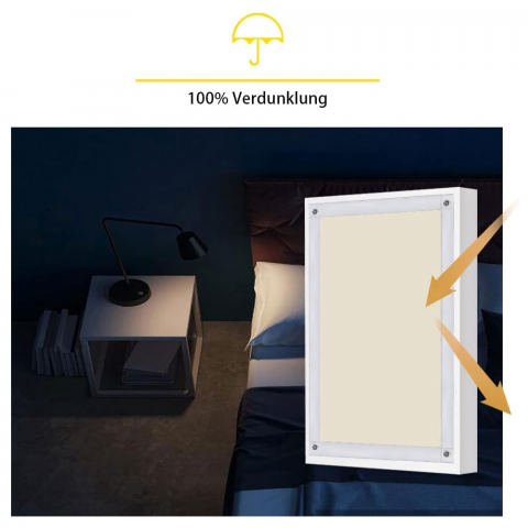 Rulou Opacizant 100% Blackout cu Ventuze, Fara Gauri, EUROHOME, Protectie Solara pentru Ferestre de Mansarda, BEJ, Compatibil Velux Roto11/14, 116 x 120 cm [3]