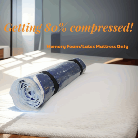 Sac vid pentru saltele ORKKOOL,  depozitare compacta, pentru saltele de 140/160 x 200 cm [5]