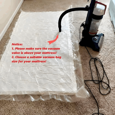 Sac vid pentru saltele ORKKOOL,  depozitare compacta, pentru saltele de 140/160 x 200 cm [4]