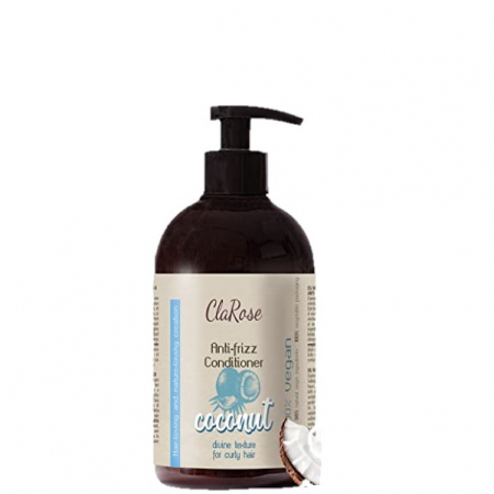 Igienă - Sampon pentru anti-incret, pentru par cret cu ulei de cocos 100% natural, 500 ml