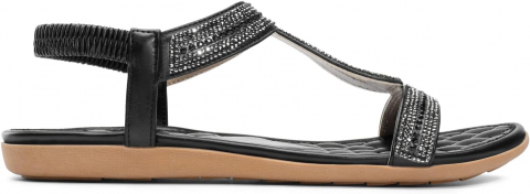 Sandale de dama DREAM PAIRS, poliuretan, negru, 39 EU, 334W [2]