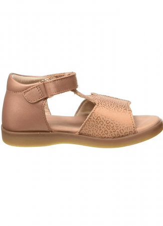 Îmbrăcăminte & Încălțăminte - Sandale Kickers pentru fetite Giusticia, roz leopard, 20 EU