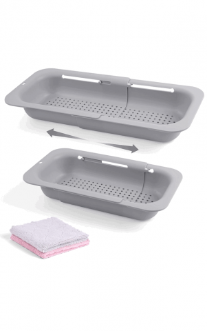 Casă, Grădină & Bricolaj - Scurgator Extensibil de Scurgere pentru Chiuvetă, 34-48 cm