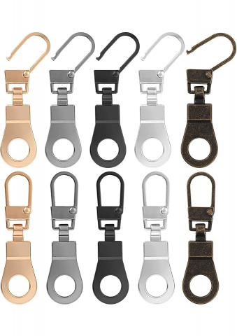 Casă, Grădină & Bricolaj - Set 10 lacatele de fermoar, diferite culori - JX8L