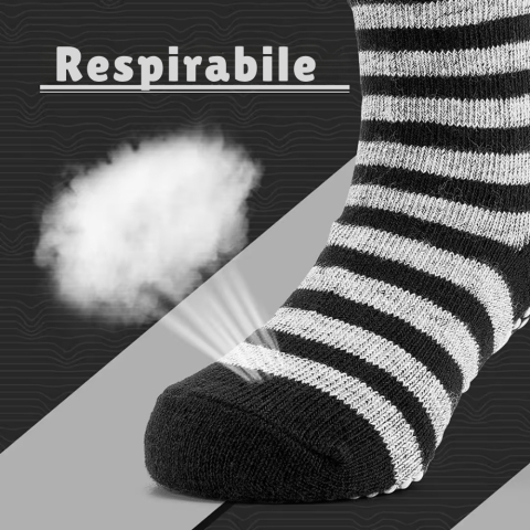 Set 10 perechi sosete antiderapante copii bumbac multicolor cu talpa silicon 12-24 luni [3]