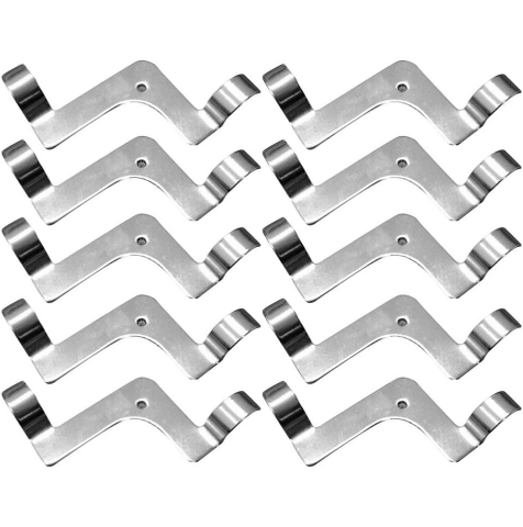 Casă, Grădină & Bricolaj - Set 10 Suporturi pentru Bara de Haine, Dulapuri şi Dressinguri