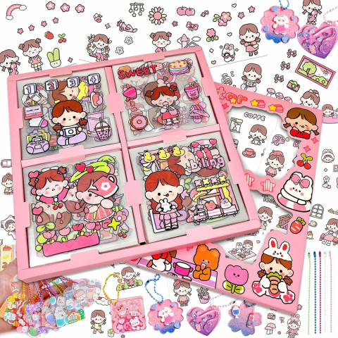 Set 100 Stickere Dragalase si Colorate pentru Jurnal, Scrapbooking si Proiecte DIY [2]