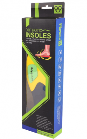 Sănătate - Set 2 Branturi ortopedice Orthotic, platfus, plantara, pinten, calcanean, unisex, marimea XS / 35-37