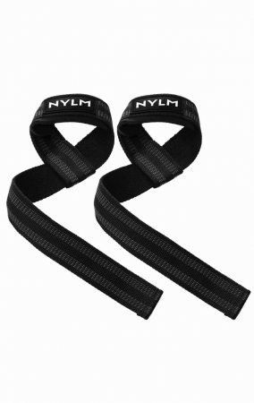 Sport & Travel - Set 2 Curele pentru ridicarea greutatilor, NYLM,  negru