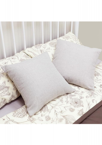 Set 2 fete de perne decorative, culoare gri, 45 x 45 cm, DIVINA VITAE - BJ8J [3]