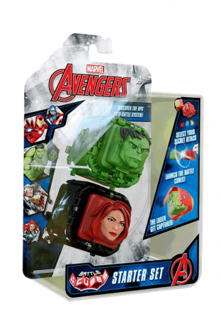 Jucării & Jocuri - Set 2 figurine de lupta Battle Cubes Avengers, Hulk vs Black Widow